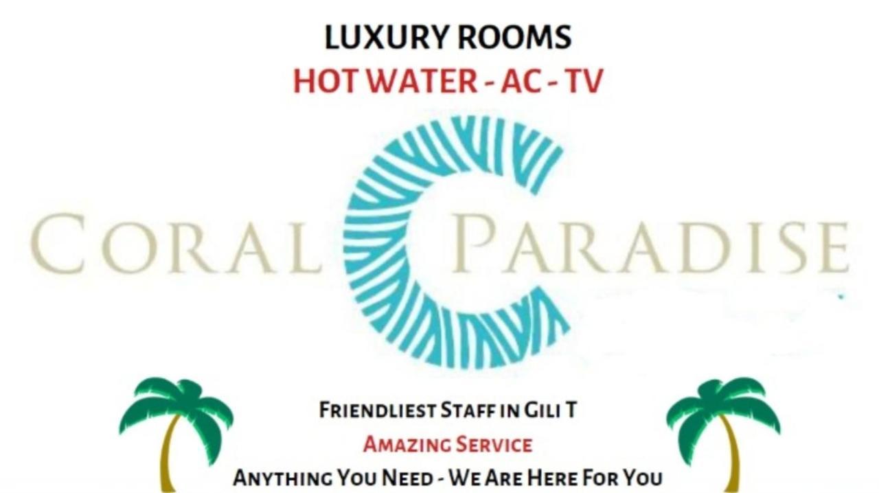 Coral Paradise Apartment Quần đảo Gili Ngoại thất bức ảnh